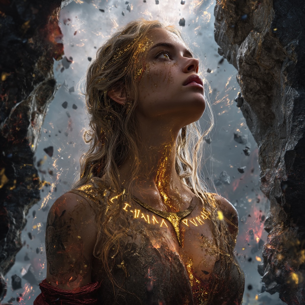 Fianna awakened by the runes