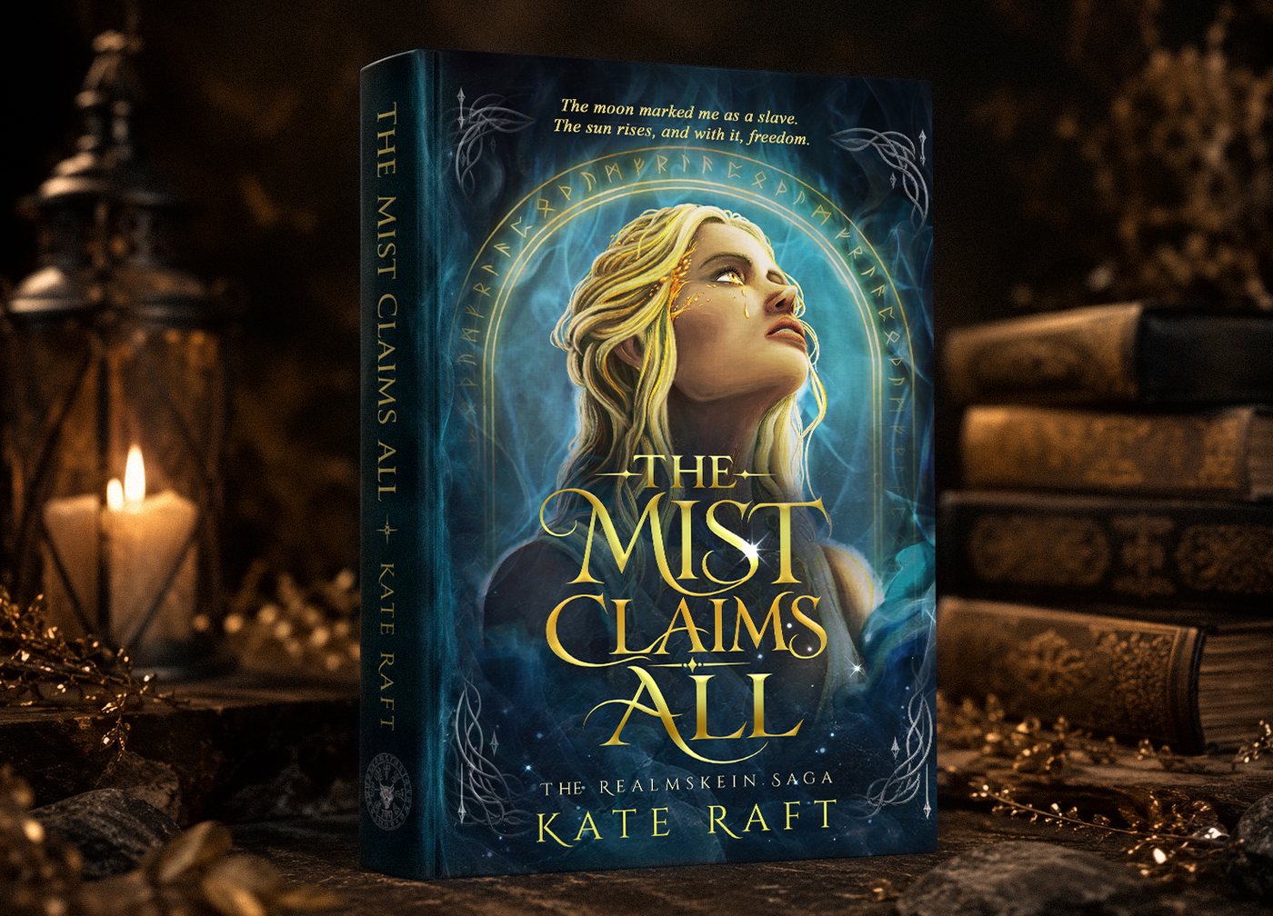 The Mist Claims All hardcover by candlelight